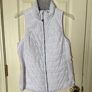 Tangerine NYC Light Gray Puffer Vest